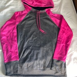 Gray/Pink Hoodie
